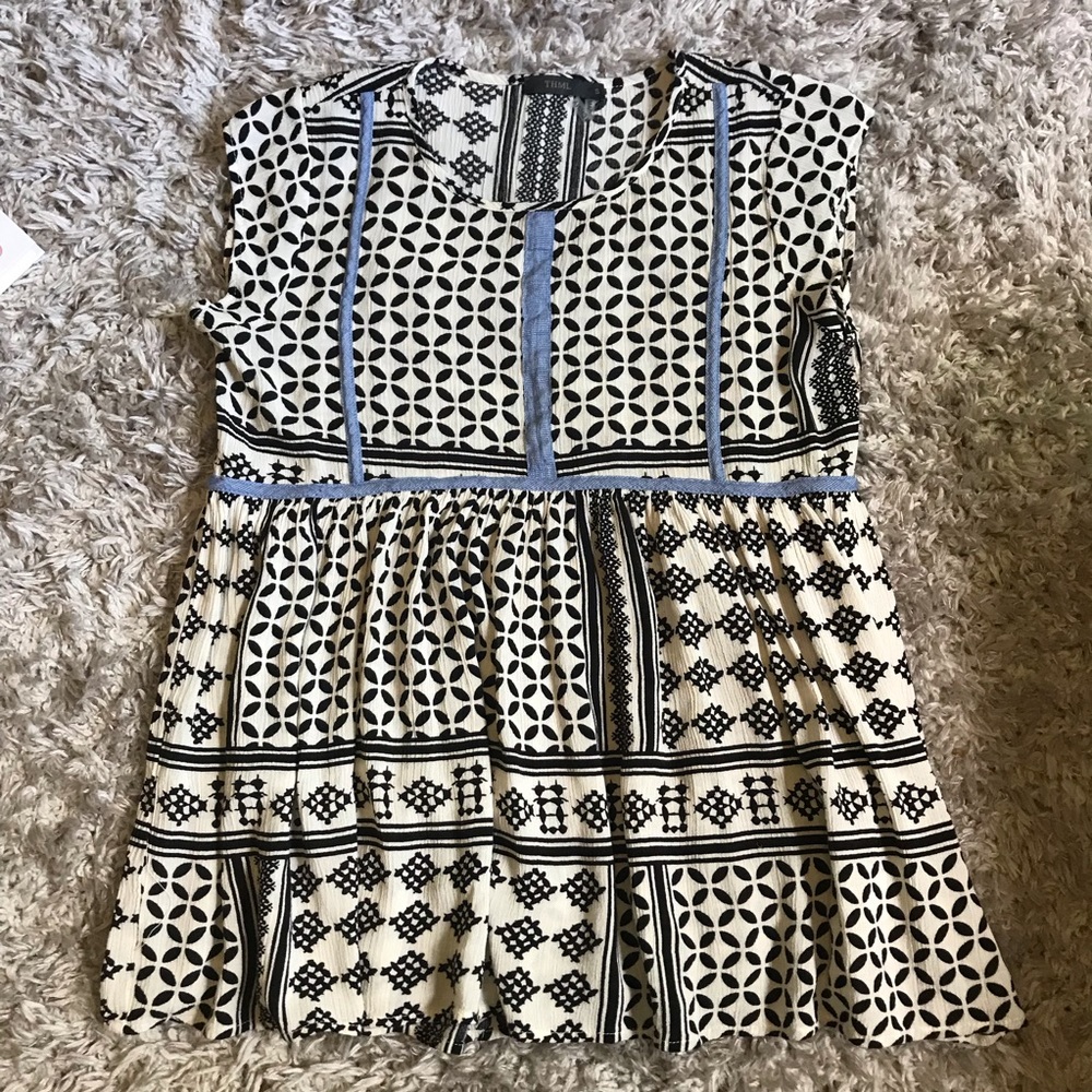 THML Ikat Babydoll Top size S